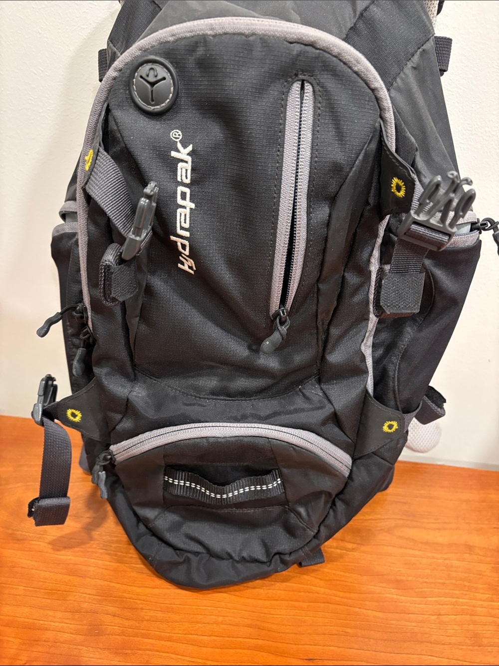 Black Men's Hydration Backpack